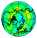 Ozone Field of 25 September 2004
