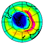 Ozone Field of 26 September 2004