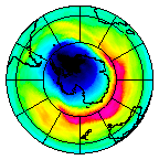 Ozone Field of 28 September 2004