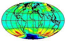 Ozone Field of 01 October 2004