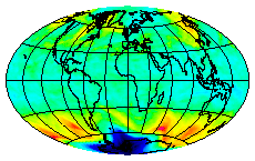 Ozone Field of 02 October 2004