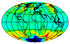 Ozone Field of 03 October 2004