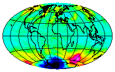 Ozone Field of 07 October 2004