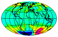 Ozone Field of 09 October 2004