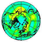 Ozone Field of 10 October 2004