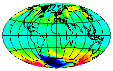 Ozone Field of 13 October 2004