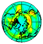 Ozone Field of 13 October 2004