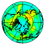 Ozone Field of 14 October 2004