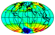 Ozone Field of 15 October 2004