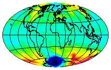 Ozone Field of 16 October 2004