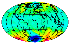Ozone Field of 17 October 2004