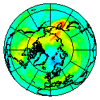 Ozone Field of 17 October 2004