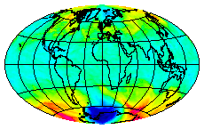Ozone Field of 18 October 2004