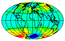 Ozone Field of 20 October 2004