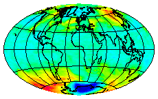 Ozone Field of 21 October 2004