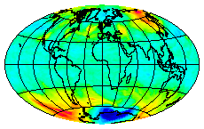 Ozone Field of 22 October 2004