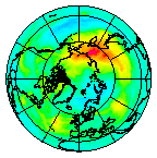 Ozone Field of 23 October 2004