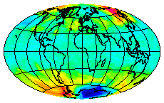 Ozone Field of 24 October 2004