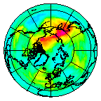 Ozone Field of 26 October 2004