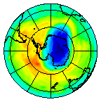 Ozone Field of 26 October 2004