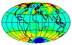 Ozone Field of 29 October 2004