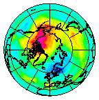 Ozone Field of 01 November 2004