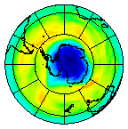 Ozone Field of 02 November 2004