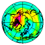 Ozone Field of 03 November 2004
