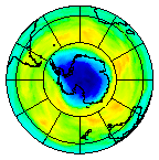 Ozone Field of 04 November 2004