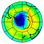 Ozone Field of 07 November 2004