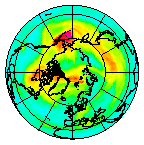 Ozone Field of 08 November 2004