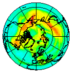 Ozone Field of 09 November 2004