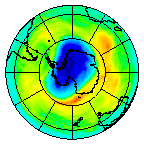 Ozone Field of 10 November 2004
