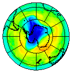 Ozone Field of 13 November 2004