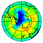 Ozone Field of 14 November 2004
