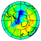 Ozone Field of 15 November 2004