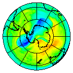 Ozone Field of 16 November 2004