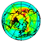 Ozone Field of 17 November 2004