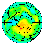 Ozone Field of 20 November 2004