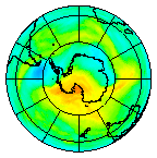 Ozone Field of 21 November 2004