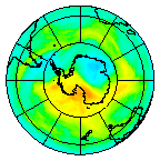 Ozone Field of 22 November 2004