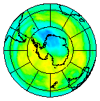 Ozone Field of 25 November 2004