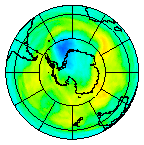 Ozone Field of 27 November 2004