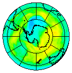 Ozone Field of 29 November 2004
