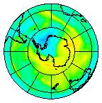 Ozone Field of 03 December 2004