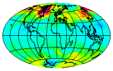 Ozone Field of 05 December 2004