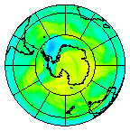 Ozone Field of 07 December 2004