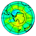 Ozone Field of 08 December 2004