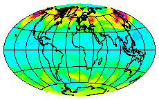 Ozone Field of 09 December 2004