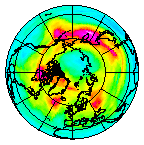 Ozone Field of 09 December 2004